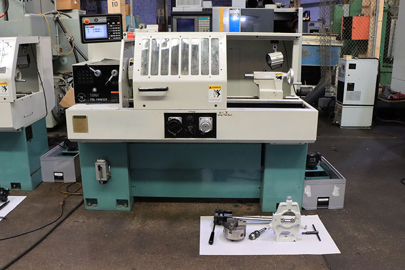 Southwestern Industries #TRL-1440ELX, CNC toolroom lathe, 14" swing, 40" centers, 1.56" bore, D1-4, 60-2400