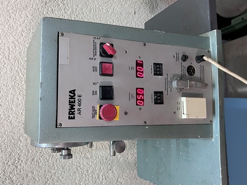 Erweka #AR-400-E, Laboratory Roller Mill, 3-roll, 400 RPM, 127 V.