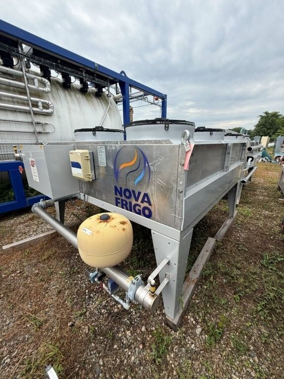 Nova Frigo Engineering #TS-060-UL, Air-Cooled Chiller / Dry Cooler, Stainless Steel, outdoor enclosure, 480