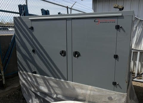 30 KW Blue Star Power Systems #PD30-01IT4, Diesel Generator, 120/240 Volts, 0 hours, Enclosure + Thompson 400