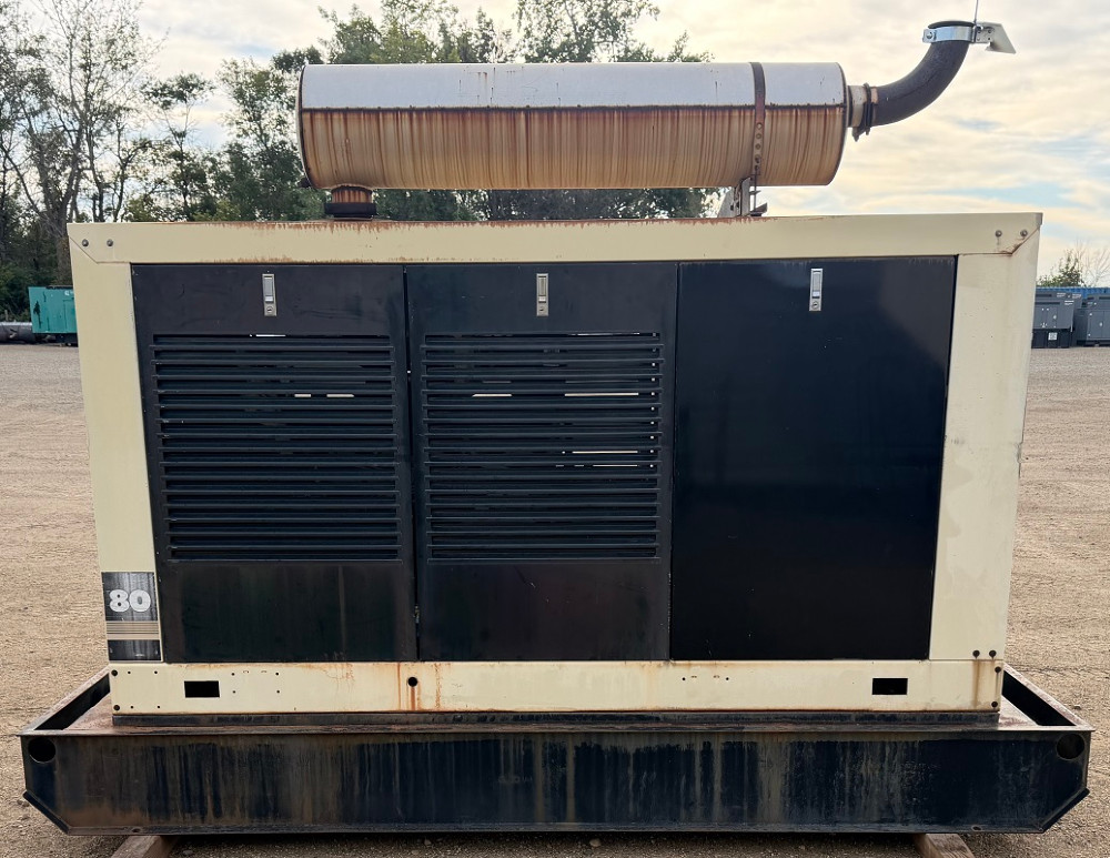 81 KW Kohler / John Deere #80ROZJ81, Diesel Generator, 277/480 Volts