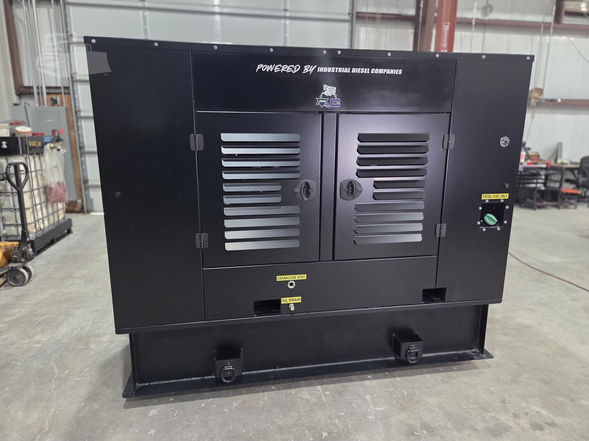 100 KW IDMS #IGS-0100-PK-ST-DSC-SKE, Diesel Generator Set, 240/120 Volts, Perkins 1104D engine, 3PH, standby