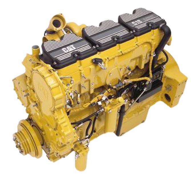 Caterpillar #C18, diesel engine, rblt.