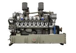 MTU #16V4000, diesel engine, rblt.