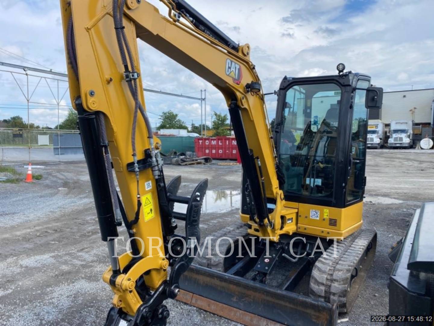 Cat 304-07, Mini Excavator, 122 hours, S/N: AN404073, 2024