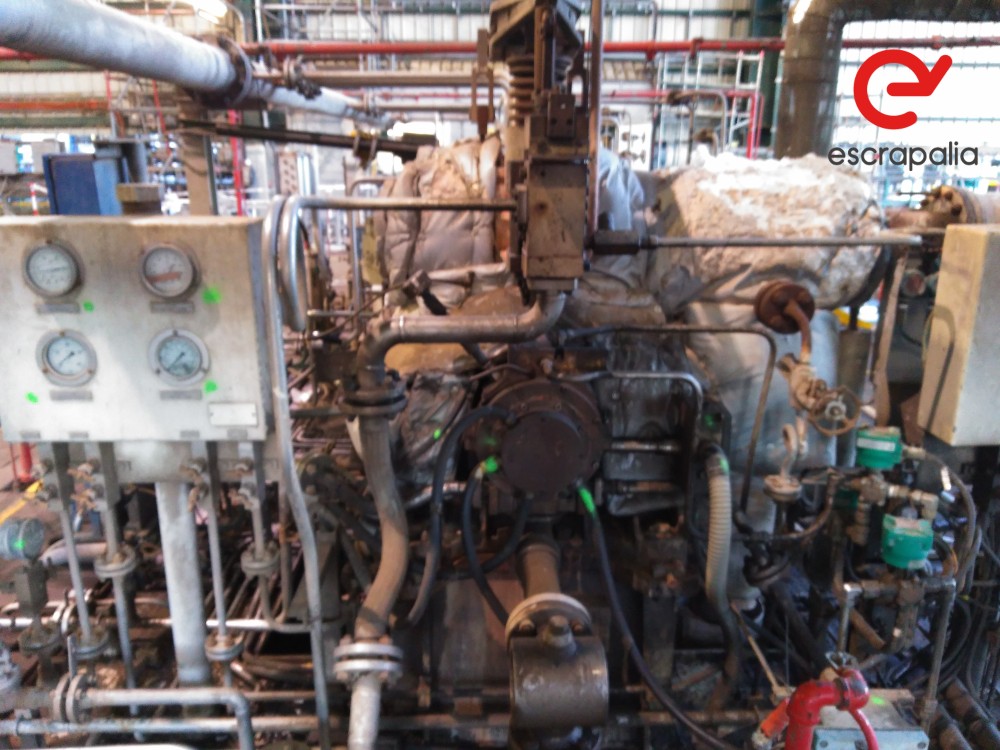 GE Nuovo Pignone SNC1-2, Steam Backpressure Turbine, 4360 kW, 10964 RPM, API