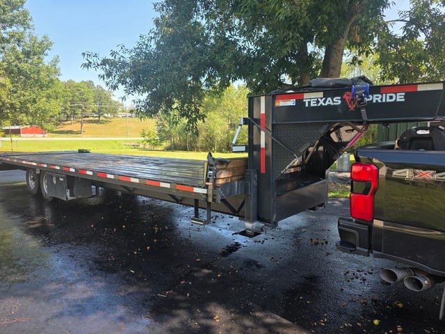 Texas Pride trailer, 25+5 feet total length, 2025