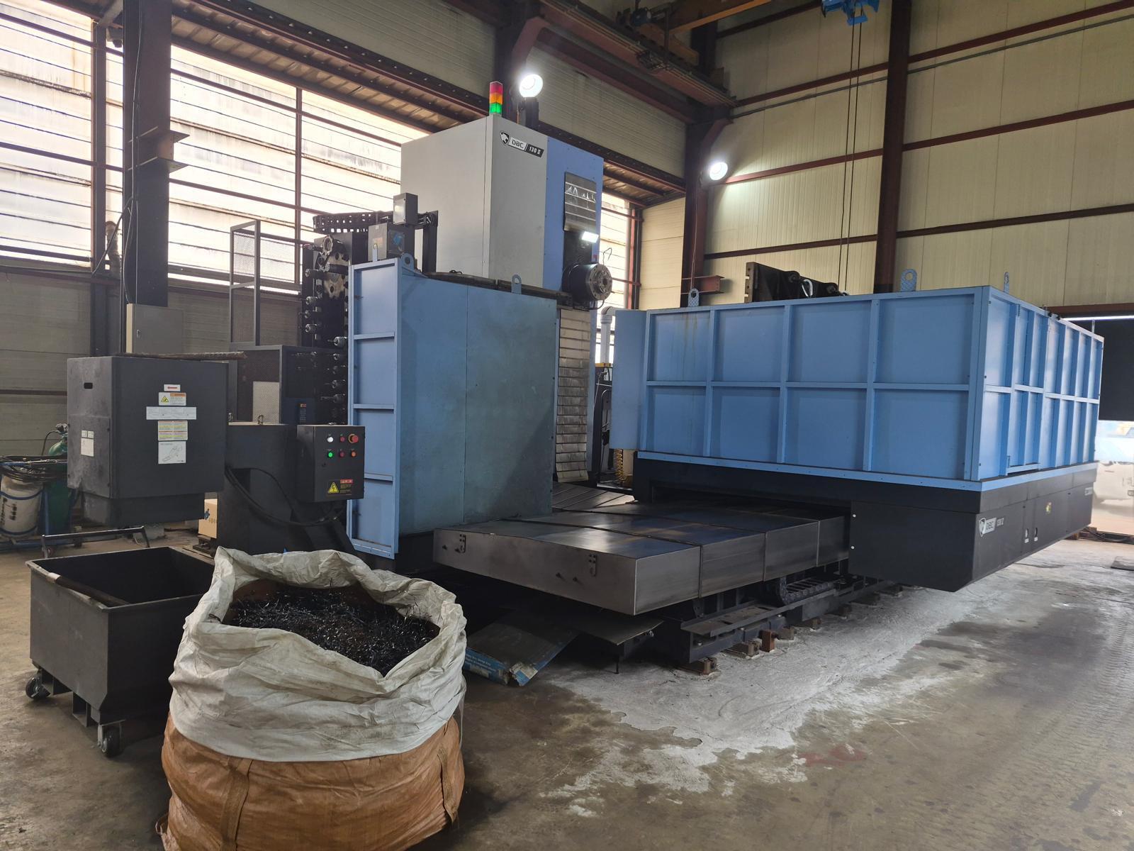 5.12" DN Solutions #DBC-130II, CNC table type horizontal boring mill, Fanuc 31i-B Plus Control, 40 automatic
