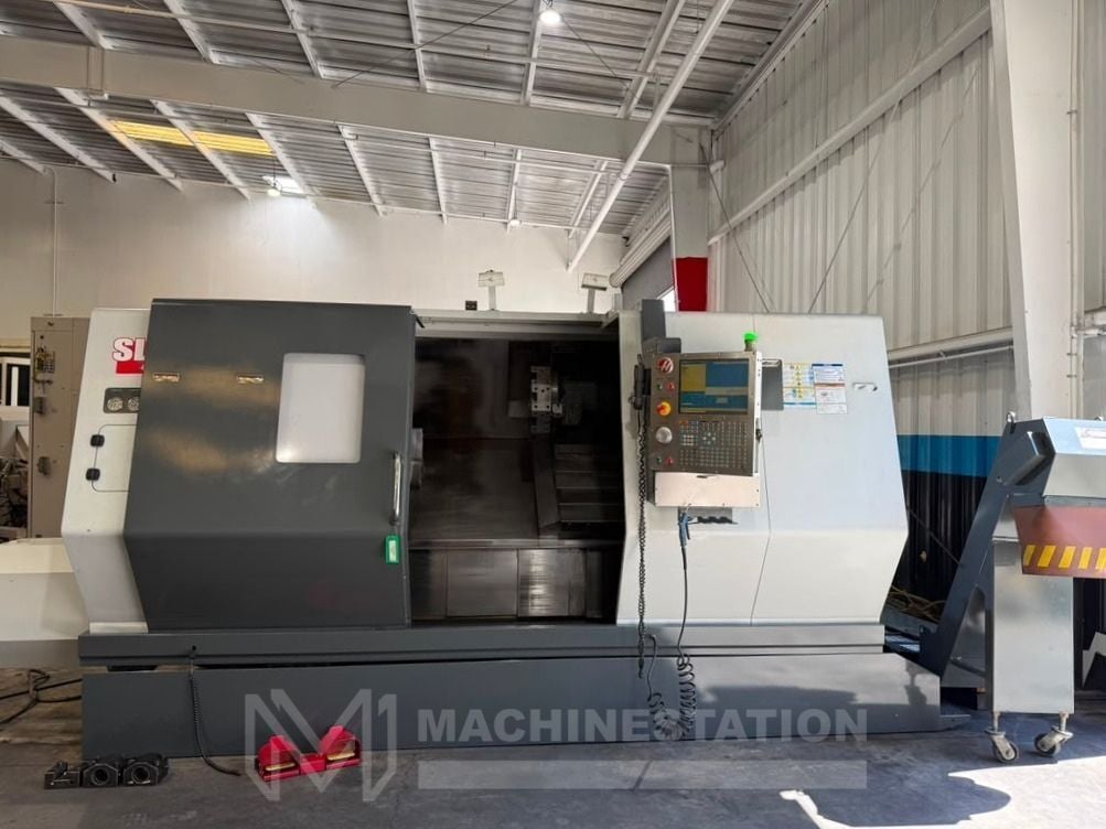 Haas #SL-40, CNC turning center, 40" swing, 15" chuck, 3-jaw, 4" bar, 25.5" dia., 44" lgth, tailstock, A2-8