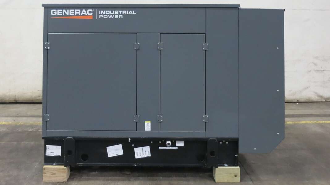 80 KW Generac #SG080, NG/LP generator set, 120/208 Volts, 128 HP @ 1800 RPM, Generac 4.5L engine, EPA