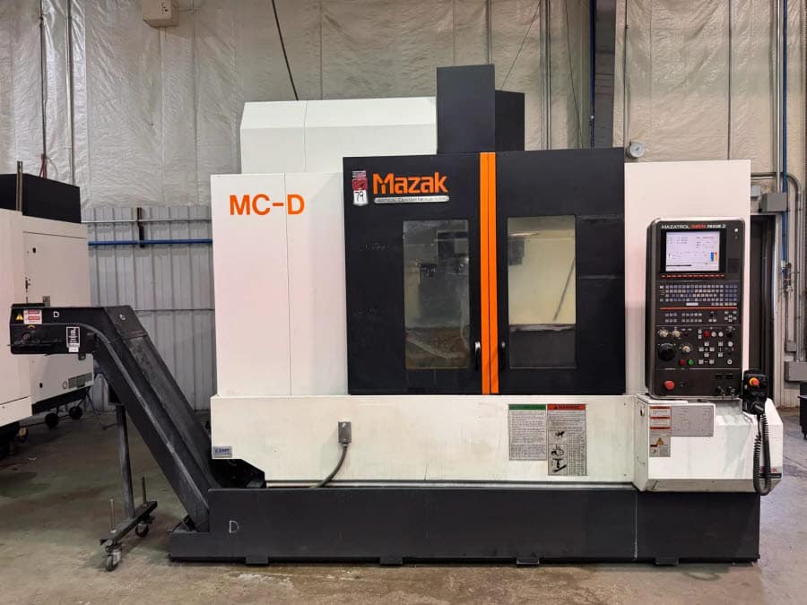 Mazak #VCN-530C-II, CNC vertical machining center, Mazak Matrix Control, 41.3" X, 20" Y, 20" Z, 12000 RPM, 40