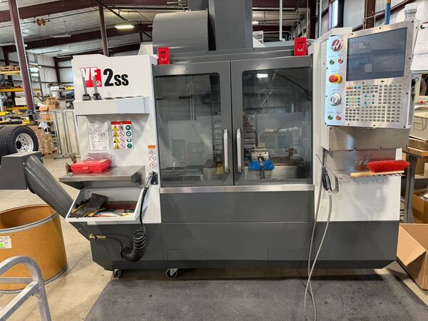 Haas #VF-2SS, CNC vertical machining center, 24 automatic tool changer, 30" X, 16" Y, 20" Z, 12000 RPM, 30