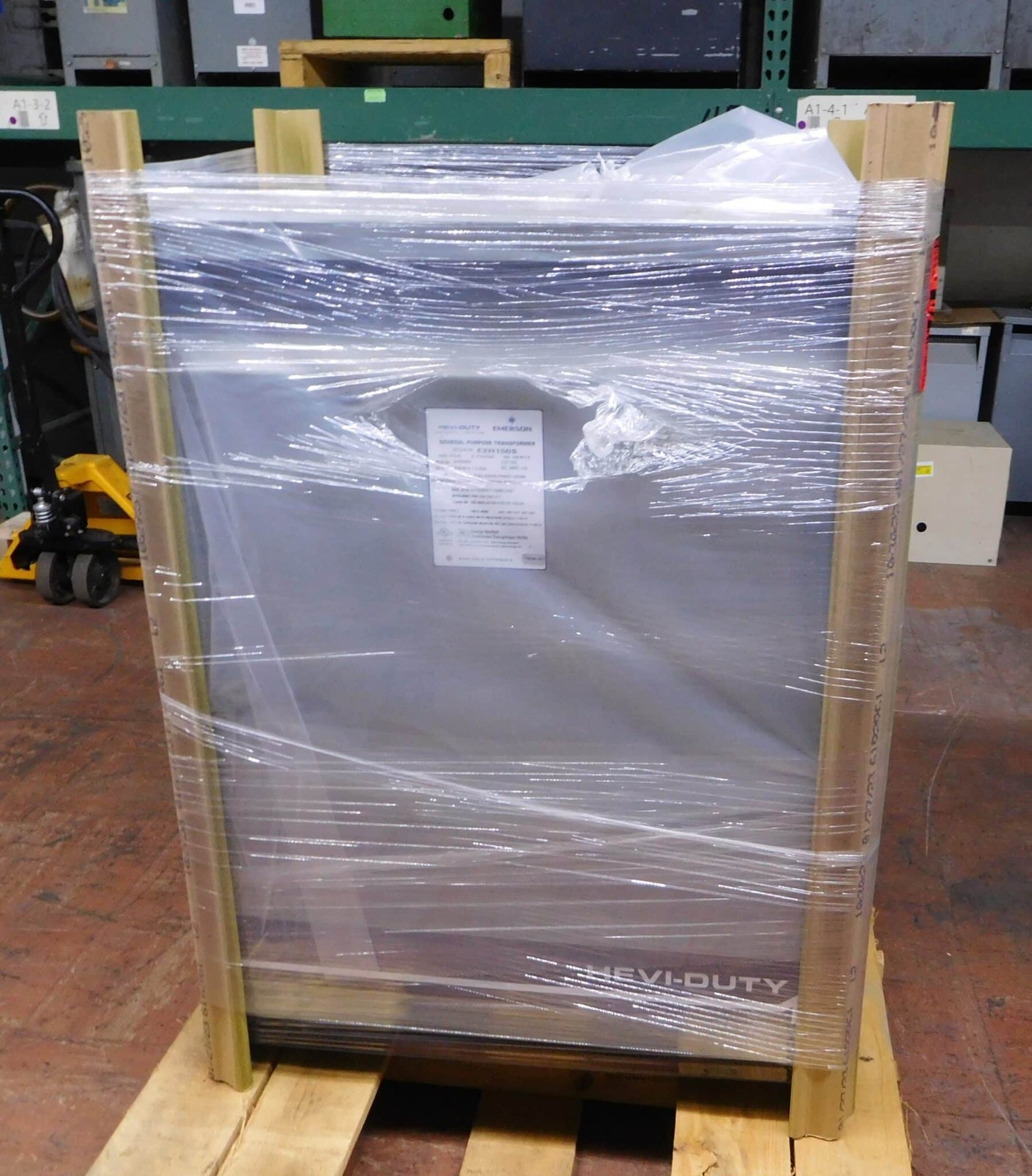 150 KVA 480 Delta Primary, 208Y/120 Secondary, Emerson #E2H150S, Transformer, 3 Phase, Class AA, Type 1, new