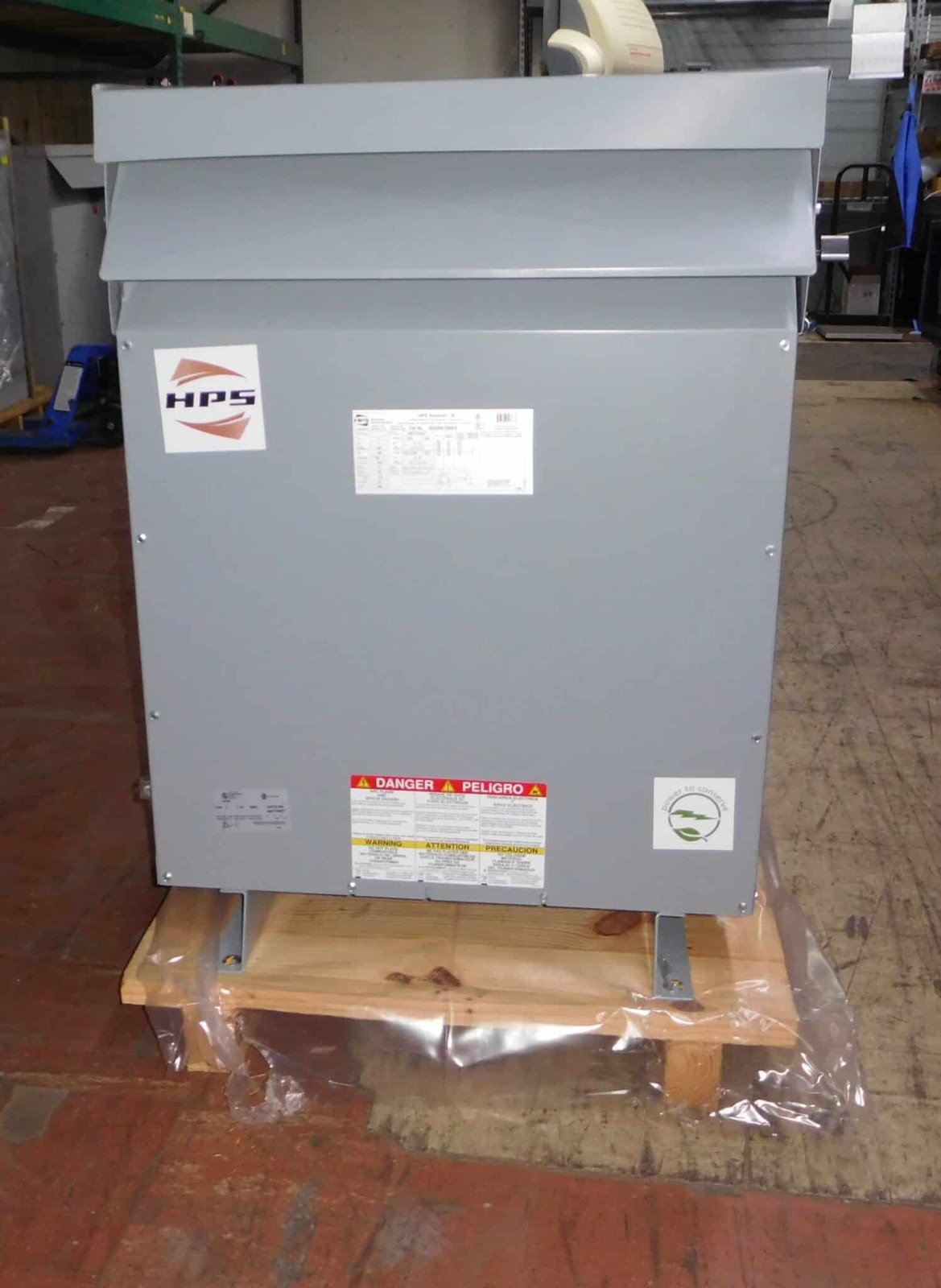 150 KVA 480 Primary, 208Y/120 Secondary, Hammond #SG3A0150KB, Transformer, 3 Phase, NEMA 3R, new, AS IS
