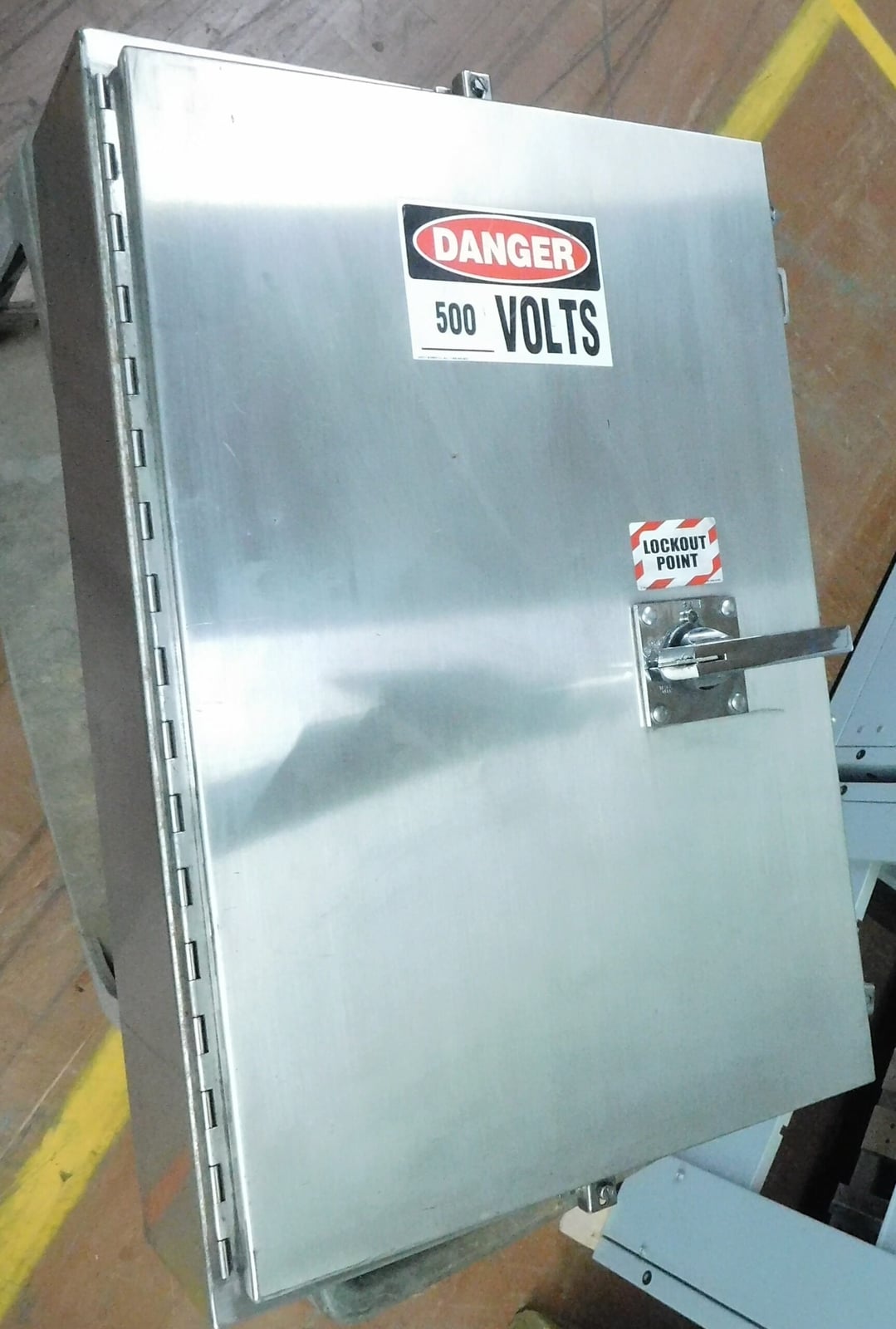 250 Amps, Siemens #FD6SS4, Circuit Breaker Enclosure, 600 Volts, Type 4X stainless steel, w/ FD63F250