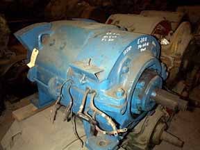 General Electric, MDT608AE, DC Table Motor Armature Only, 13.5 HP, 240 RPM, 230 Volts, Rebuilt