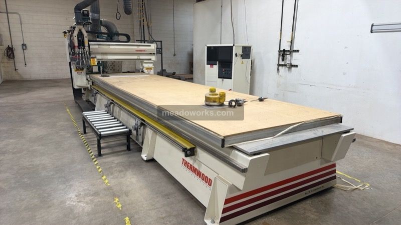 Thermwood #53, 3-Axis CNC Router, 5' x 20' table, Q-Core SuperControl, 460 Volts, updated 2020