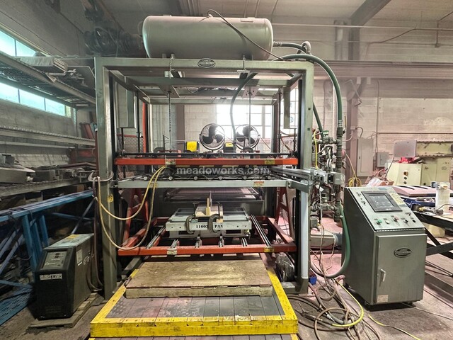 Lamco Machine Tool #SSS3X5A, Sheet Thermoformer, 120 psi, 3PH