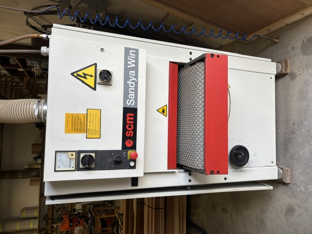 24.8" SCM #Win-CS63, Wide Belt Sander, 0.118"-6.3" thickness, roller & shoe head, 61" x 25.2" abrasive belt