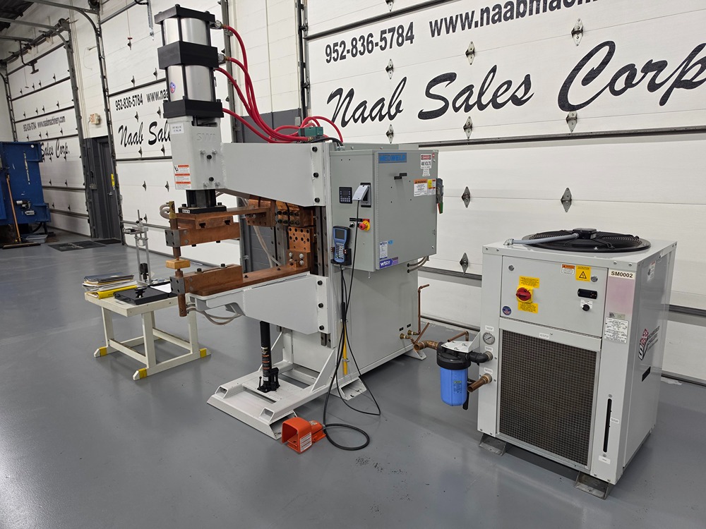 250 KVA Spot Weld Inc, Press/Projection Resistance Spot Welder, 36" throat, 5" bore 2-stage air cylinder