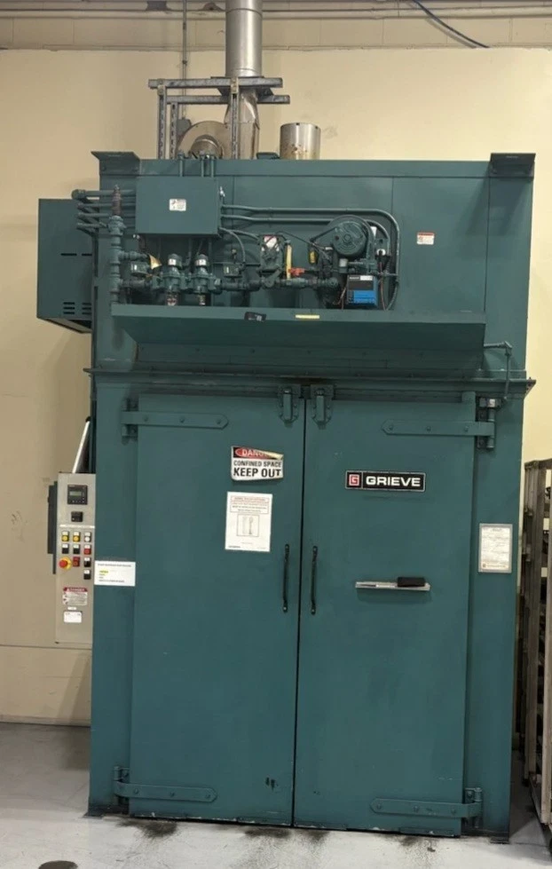 60" width x 78" H x 48" L Grieve, Gas Fired, Horiz-air, Stainless Interior, 500°F, Watlow F4 programmable