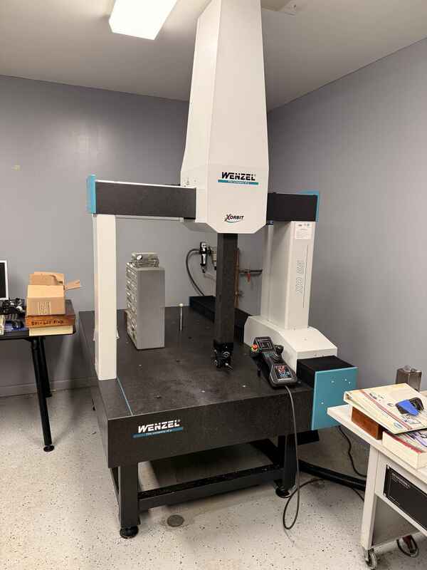 Wenzel #XO55, coordinate measuring machine, 19.68" X, 19.68" Y, 19.68" Z, Renishaw UCC controller, OpenDMIS