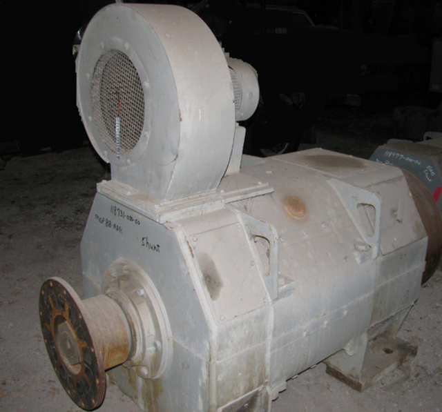 250 HP 435 RPM General Electric, Frame MDP818, BV, Shunt, Frame Only, 230 Volts, DC Crane and Mill Motor