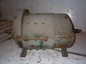 110 HP 475 RPM P & H, Frame CR62, OP, Shunt, 230 Volts, DC Crane and Mill Motor