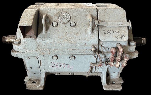 150 HP 460 RPM General Electric, Frame MD616, TENV, Shunt, 230 Volts, DC Crane and Mill Motor