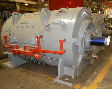 275 HP 390 RPM General Electric, Frame MD620, TENV, Shunt, 230 Volts, DC Crane and Mill Motor