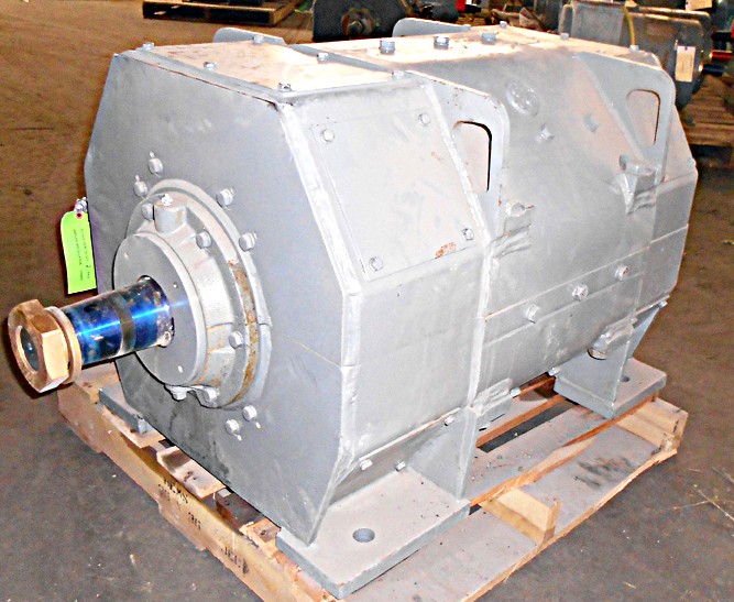 100/135 HP 475/420 RPM General Electric, Frame MD812, TENV, Series, 230 Volts, DC Crane and Mill Motor