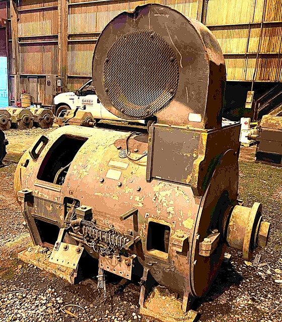 400 HP 360 RPM General Electric, Frame MDP822AER, TEPBV, Shunt, 230 Volts, DC Crane and Mill Motor