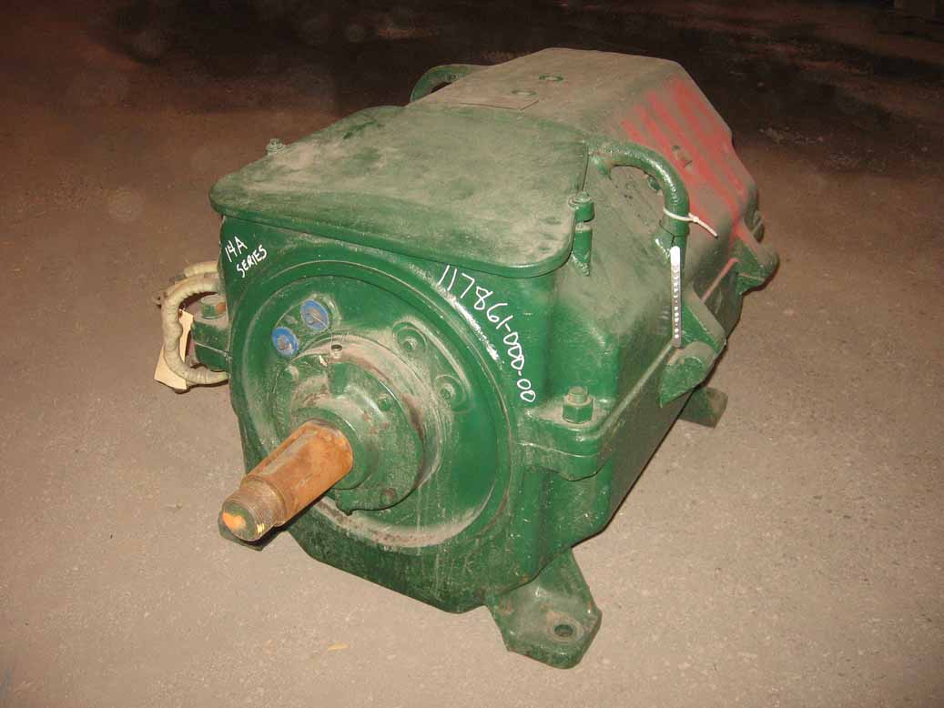 65 HP 430 RPM P & H, Frame MT14A, TENV, Series, 230 Volts, DC Crane and Mill Motor (4 available)