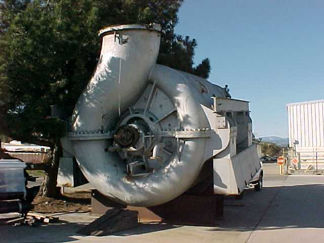 100,000 ACFM, Elliott #110M5, centrifugal process air compressor, 15/52 PSIA, 13100 HP, 2720 RPM