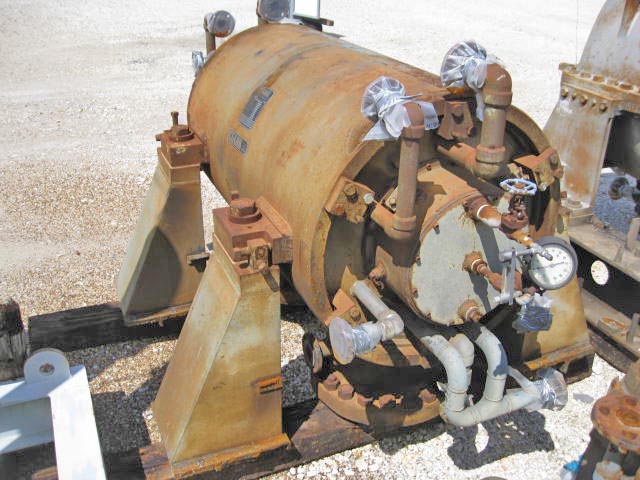 6165 ACFM, Dresser Clark #55386, centrifugal gas compressor, low pressure feed gas service, 51/192 PSIA, 6