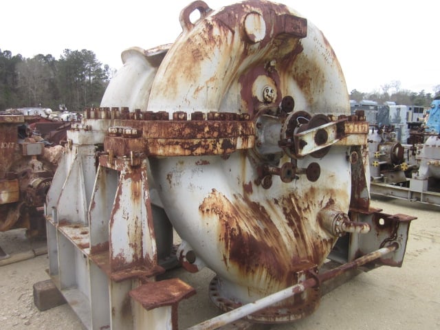 18560 ACFM, DeLaval #4C-30/20, centrifugal gas compressor, 15/48 PSIA, 2208 HP, 5981 RPM