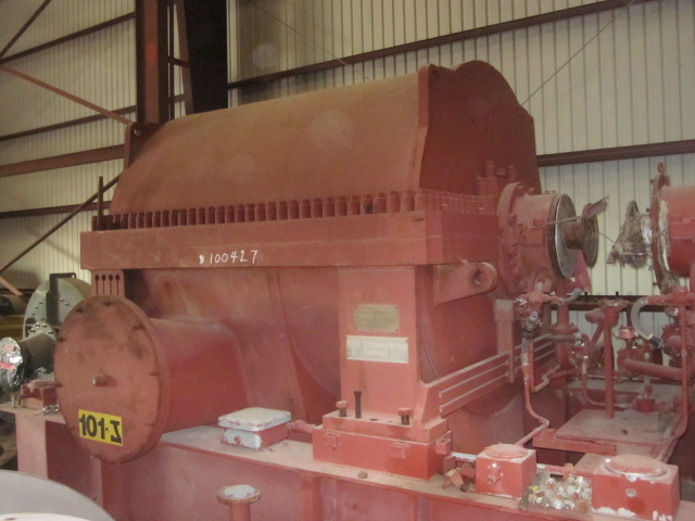 47762 ACFM, DeLaval #5CDK44, centrifugal process air compressor, 5 stage, 6470 HP, 7900 RPM, turbine driven