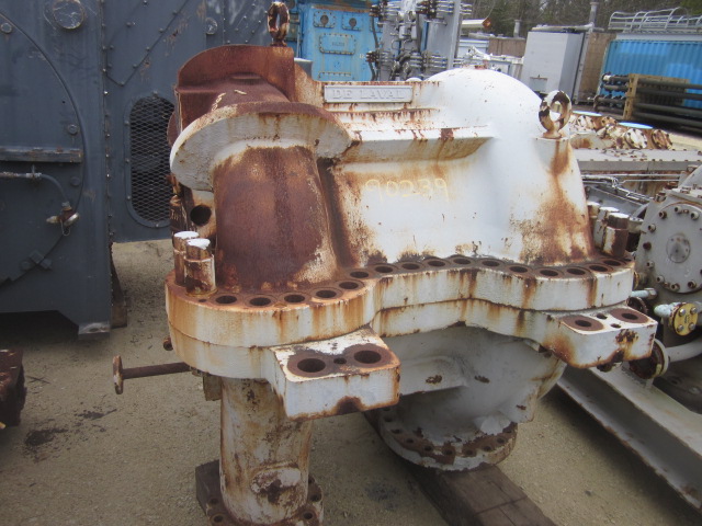 5900 ACFM, DeLaval #4C-14/8, centrifugal gas compressor, 150/300 PSIA, 11000 RPM