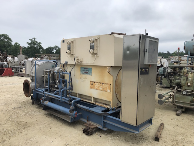 16593 cfm, 44 psig, Ingersoll-Rand #X-FLO55H, centrifugal air compressor, 2145 HP, 2939 RPM, motor driven