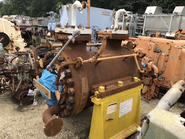 2522 ACFM, Clark #2BC8, centrifugal gas compressor, syn gas service, 325/767 PSIA