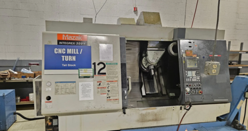 Mazak #Integrex-300Y, CNC Lathe, 28.8" X, 8.26" Y, 43.1" Z, 24" swing, 40.71" machining length, 10" chuck
