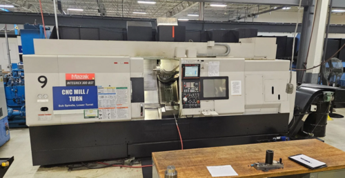 Mazak #Integrex-300-IIIST, CNC Mill/Turn Center, 60" X, 9.1" Y, 62.4" Z, 33.5" swing, 60" machining length