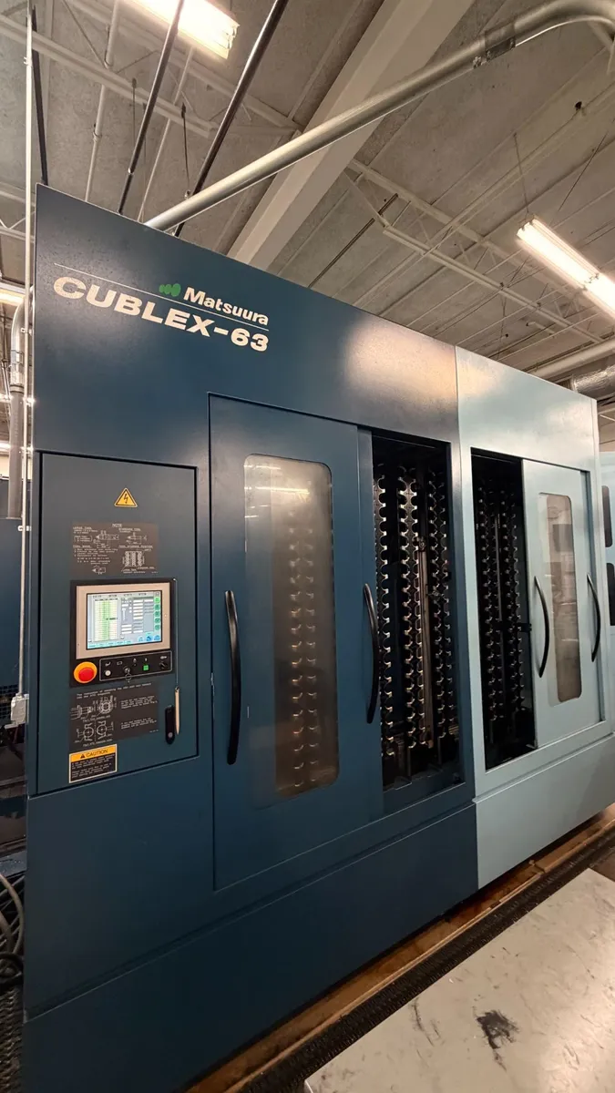 Matsuura #Cublex-63, 5-Axis CNC Vertical Machining Center, 29.9" X, 33.2" Y, 25.9" Z, 12000 RPM, 320
