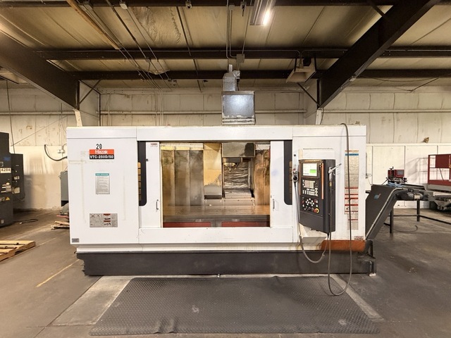 Mazak #VTC-250D/50, CNC Vertical Machining Center, 69.3" X, 25" Y, 25.6" Z, 82.7" x 25" table, 30 HP, 6000