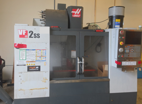 Haas #VF-2SS, CNC Vertical Machining Center, 30" X, 16" Y, 20" Z, 36" x 14" table, 30 HP, 12,000 RPM, 24