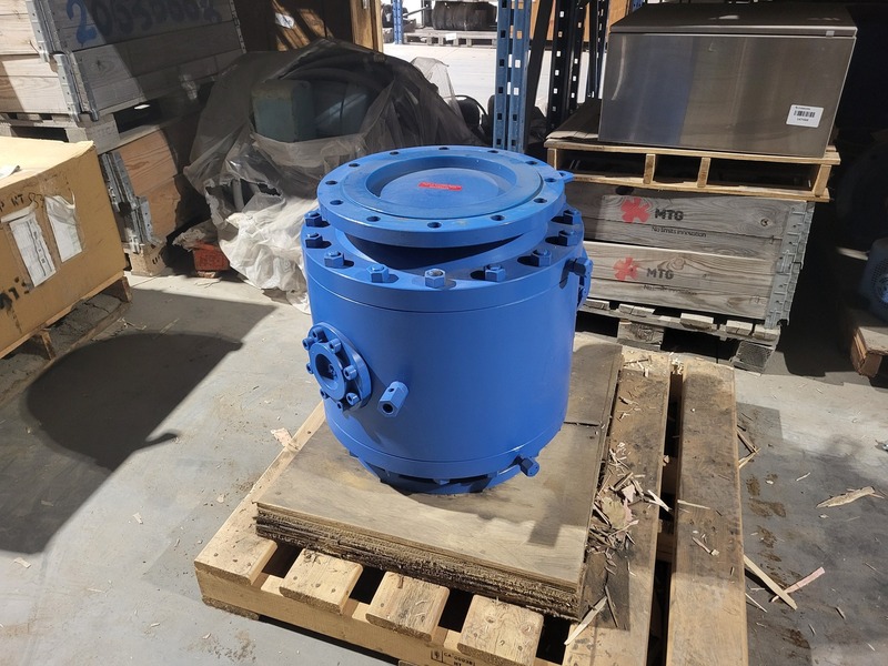 12" Neles Jamesbury #1200G-015-Q-S21-223DV-1, Ball Valve, PN20, flanged, A105N carbon steel body, 316SS