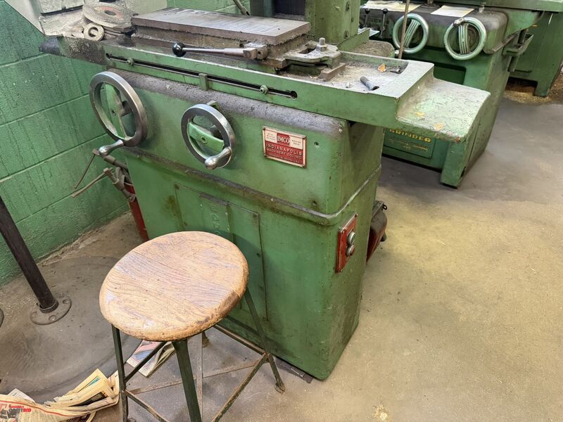 6" x 18" Boyar-Schultz #6-16, Surface Grinder, magnetic chuck, 38" x 9" work surface, overhead light, 1/2 HP