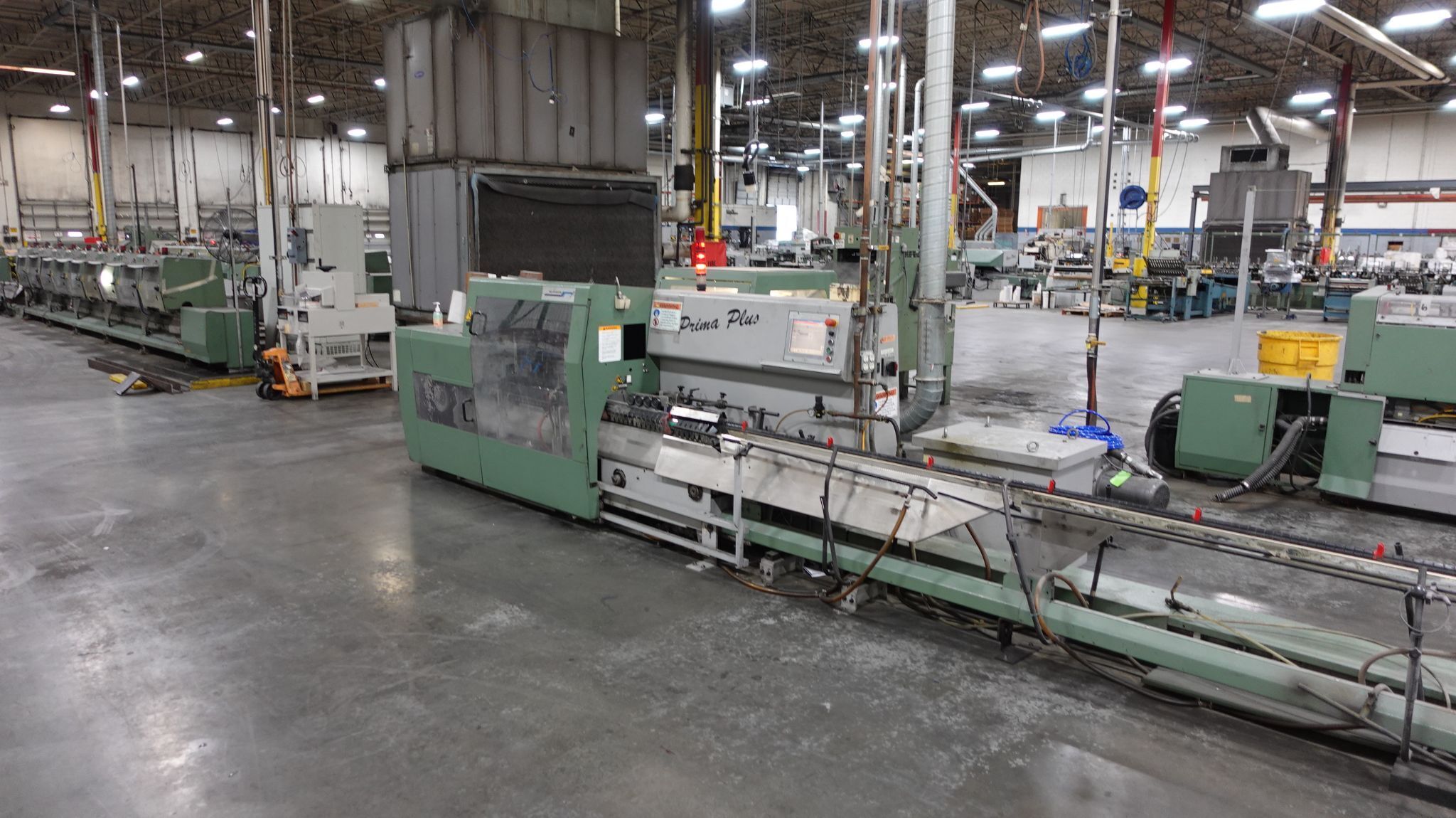 Image for Muller Martini #Prima-Plus, Saddle Stitcher, (7) Pockets, (1) Cover Feeder, Three Knife Trimmer, color touchscreen, 480 V., 3 Ph., 2007