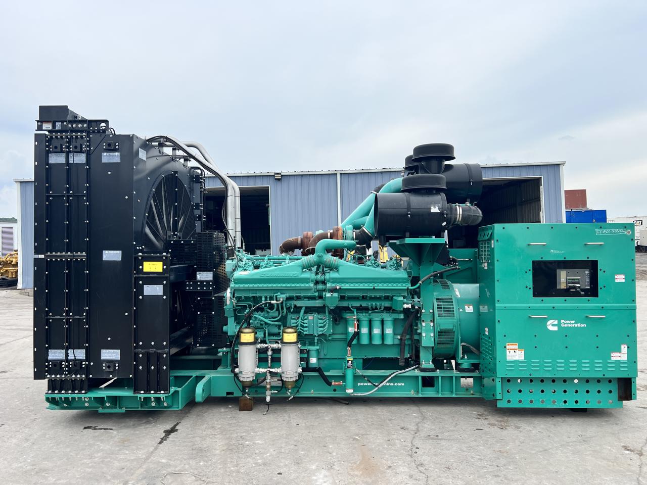 1500 KW Cummins/Onan #DQGAS-2160002, diesel generator set, 277/480 Volts, 3 phase, QSK50-G8 engine, EPA Tier