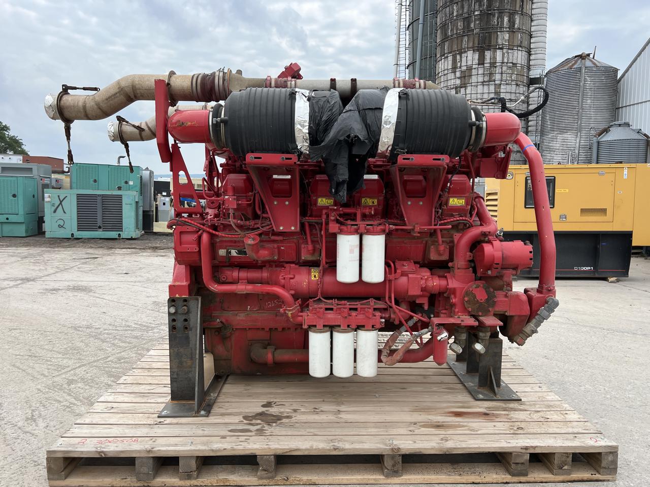2250 HP Caterpillar #3512C, industrial diesel engine, 1900 RPM, frack spec, flywheel to fit Allison